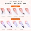 image:imageMakartt 3D Gel Nail Art 2 Pcs 15g Nail Sculpting DIY No Wipe 3D Molding Gel for Nails Decoration Manicure Sculpture NailsA01Clear