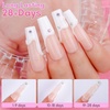 image:imageMakartt 3D Gel Nail Art 2 Pcs 15g Nail Sculpting DIY No Wipe 3D Molding Gel for Nails Decoration Manicure Sculpture NailsA06Whiteout Wonder