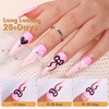 image:imageMakartt 3D Gel Nail Art 2 Pcs 15g Nail Sculpting DIY No Wipe 3D Molding Gel for Nails Decoration Manicure Sculpture NailsA07Whiteout Wonder  Noir