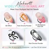image:imageMakartt 3D Gel Nail Art 2 Pcs 15g Nail Sculpting DIY No Wipe 3D Molding Gel for Nails Decoration Manicure Sculpture NailsA13ClearNoir