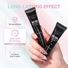 image:imageMakartt 3D Gel Nail Art 2 Pcs 15g Nail Sculpting DIY No Wipe 3D Molding Gel for Nails Decoration Manicure Sculpture NailsA13ClearNoir