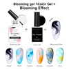 image:imageMakartt 3D Gel Nail Art 2 Pcs 15g Nail Sculpting DIY No Wipe 3D Molding Gel for Nails Decoration Manicure Sculpture NailsA14Clear Blooming Gel  3D Gel