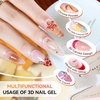 image:imageMakartt 3D Gel Nail Art 2 Pcs 15g Nail Sculpting DIY No Wipe 3D Molding Gel for Nails Decoration Manicure Sculpture NailsA14Clear Blooming Gel  3D Gel