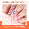 image:imageMakartt 3D Gel Nail Art 2 Pcs 15g Nail Sculpting DIY No Wipe 3D Molding Gel for Nails Decoration Manicure Sculpture NailsA15Clear 5 in 1 Nail Art Glue