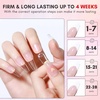 image:imageMakartt 3D Gel Nail Art 2 Pcs 15g Nail Sculpting DIY No Wipe 3D Molding Gel for Nails Decoration Manicure Sculpture NailsClear Gel Nail Glue