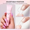 image:imageMakartt 3D Gel Nail Art 2 Pcs 15g Nail Sculpting DIY No Wipe 3D Molding Gel for Nails Decoration Manicure Sculpture Nailsclear