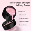 image:imageMakartt 3D Gel Nail Art 4 in 1 Clear Solid Gel Builder for Extension UV Nail Glue for Acrylic Nails Rhinestones 3d Sculpting Gels Hard Gels for Nails UVLED Nails Lamp Required 15ML 2 BottlesPink Gel Builder Kit