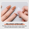 image:imageMakartt 3D Gel Nail Art 4 in 1 Clear Solid Gel Builder for Extension UV Nail Glue for Acrylic Nails Rhinestones 3d Sculpting Gels Hard Gels for Nails UVLED Nails Lamp Required 15ML 2 BottlesClear Gel Builder