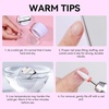 image:imageMakartt 3D Gel Nail Art 4 in 1 Clear Solid Gel Builder for Extension UV Nail Glue for Acrylic Nails Rhinestones 3d Sculpting Gels Hard Gels for Nails UVLED Nails Lamp Required 15ML 2 BottlesClear 2pcs