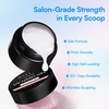 image:imageMakartt 3D Gel Nail Art 4 in 1 Clear Solid Gel Builder for Extension UV Nail Glue for Acrylic Nails Rhinestones 3d Sculpting Gels Hard Gels for Nails UVLED Nails Lamp Required 15ML 2 BottlesMilky White Gel Builder Kit