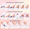 image:imageMakartt 3D Gel Nail Art Clear 3D Painting Gels for Chrome Powder 3D Sculpting No Wipe for Gel Nail Polish 3D Carving Drawing Gels for Nails Art at Home amp Salon DIY 028 flozClear Painting Gel Kit