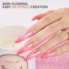 image:imageMakartt 3D Gel Nail Art Clear 3D Painting Gels for Chrome Powder 3D Sculpting No Wipe for Gel Nail Polish 3D Carving Drawing Gels for Nails Art at Home amp Salon DIY 028 flozClear Painting Gel Kit