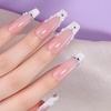 image:imageMakartt 3D Gel Nail Art Clear Solid Builder Nail Gel 4 in 1 Nonsticky for Extension Shaping Strengthen Building 3D Sculpting Hard Gels UVLED Lamp Required 15mlClear  White Starter Kit