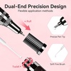 image:imageMakartt 3D Gel Nail Art for Sculpting 3in1 MultiFunctional 15g Clear 3D Nail Gel for Molding amp Painting Nails Designs No Wipe Nail Glue for Rhinestones Chrome Powder amp DIY ManicureA01nail rhinestone glue set  15ml8ml