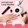 image:imageMakartt 3D Gel Nail Art for Sculpting 3in1 MultiFunctional 15g Clear 3D Nail Gel for Molding amp Painting Nails Designs No Wipe Nail Glue for Rhinestones Chrome Powder amp DIY ManicureA01nail rhinestone glue set  15ml8ml