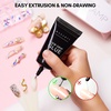 image:imageMakartt 3D Gel Nail Art for Sculpting 3in1 MultiFunctional 15g Clear 3D Nail Gel for Molding amp Painting Nails Designs No Wipe Nail Glue for Rhinestones Chrome Powder amp DIY ManicureA02nail rhinestone glue set  30G