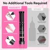 image:imageMakartt 3D Gel Nail Art for Sculpting 3in1 MultiFunctional 15g Clear 3D Nail Gel for Molding amp Painting Nails Designs No Wipe Nail Glue for Rhinestones Chrome Powder amp DIY ManicureA05nail rhinestones gem grip glue gel  8ml4