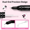 image:imageMakartt 3D Gel Nail Art for Sculpting 3in1 MultiFunctional 15g Clear 3D Nail Gel for Molding amp Painting Nails Designs No Wipe Nail Glue for Rhinestones Chrome Powder amp DIY ManicureA05nail rhinestones gem grip glue gel  8ml4