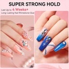 image:imageMakartt 3D Gel Nail Art for Sculpting 3in1 MultiFunctional 15g Clear 3D Nail Gel for Molding amp Painting Nails Designs No Wipe Nail Glue for Rhinestones Chrome Powder amp DIY ManicureA01nail rhinestone glue set  15ml8ml