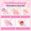 image:imageMakartt 3D Gel Nail Art for Sculpting 3in1 MultiFunctional 15g Clear 3D Nail Gel for Molding amp Painting Nails Designs No Wipe Nail Glue for Rhinestones Chrome Powder amp DIY ManicureA05nail rhinestones gem grip glue gel  8ml4