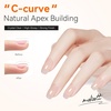 image:imageMakartt 7In1 Gel Nails Builder Clear Rubber Builder Base 18ML  UV Light Needed Strengthener Extension Thickening Rhinestone Glue Builder for Broken Nails Soak OffA01Clear