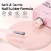image:imageMakartt 8in1 Gel Nails Builder 15ml Nude Pink Builder in a Bottle for Nail Strengthen Rubber Base and Rhinestone Glue UV Light Cured Gel Builder for Nails  Home User DIY Low OdorNude
