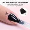 image:imageMakartt 8in1 Gel Nails Builder 15ml Nude Pink Builder in a Bottle for Nail Strengthen Rubber Base and Rhinestone Glue UV Light Cured Gel Builder for Nails  Home User DIY Low OdorClear