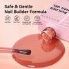 image:imageMakartt 8in1 Gel Nails Builder 15ml Nude Pink Builder in a Bottle for Nail Strengthen Rubber Base and Rhinestone Glue UV Light Cured Gel Builder for Nails  Home User DIY Low OdorNude Brown