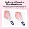 image:imageMakartt 8in1 Gel Nails Builder 15ml Nude Pink Builder in a Bottle for Nail Strengthen Rubber Base and Rhinestone Glue UV Light Cured Gel Builder for Nails  Home User DIY Low OdorNude Pink