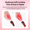 image:imageMakartt 8in1 Gel Nails Builder 15ml Nude Pink Builder in a Bottle for Nail Strengthen Rubber Base and Rhinestone Glue UV Light Cured Gel Builder for Nails  Home User DIY Low OdorPink