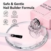 image:imageMakartt 8in1 Gel Nails Builder 15ml Nude Pink Builder in a Bottle for Nail Strengthen Rubber Base and Rhinestone Glue UV Light Cured Gel Builder for Nails  Home User DIY Low OdorClear