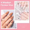 image:imageMakartt Almond Nail Tips 500pcs Medium Prebuffed Full Cover Clear Press on Nails 10 Sizes Soak Off Soft Gel Nail Tips Extension Professional Acrylic Fake Nails No Crease False Nail Salon DIY ArtA01 Medium Almond504PCS