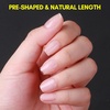 image:imageMakartt Almond Nail Tips 500pcs Medium Prebuffed Full Cover Clear Press on Nails 10 Sizes Soak Off Soft Gel Nail Tips Extension Professional Acrylic Fake Nails No Crease False Nail Salon DIY ArtA04Extra Short Coffin120PCS