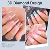 image:imageMakartt Almond Nail Tips 500pcs Medium Prebuffed Full Cover Clear Press on Nails 10 Sizes Soak Off Soft Gel Nail Tips Extension Professional Acrylic Fake Nails No Crease False Nail Salon DIY ArtA103D Medium Square120PCS
