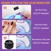 image:imageMakartt Almond Nail Tips 500pcs Medium Prebuffed Full Cover Clear Press on Nails 10 Sizes Soak Off Soft Gel Nail Tips Extension Professional Acrylic Fake Nails No Crease False Nail Salon DIY ArtNail Glue Remover Kit 3