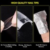 image:imageMakartt Almond Nail Tips 500pcs Medium Prebuffed Full Cover Clear Press on Nails 10 Sizes Soak Off Soft Gel Nail Tips Extension Professional Acrylic Fake Nails No Crease False Nail Salon DIY ArtA08Extra Short Square120PCS