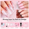 image:imageMakartt Base Coat Nail Polish 15ml  Extra Strong LongLasting Gel Base Coat amp Nail Glue for Small Nail Charms PressOn Nails UVLED Lamp Required Clear Foundation for Salon amp DIY Home UseExtra Strong Base Coat