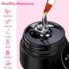 image:imageMakartt Base Coat Nail Polish 15ml  Extra Strong LongLasting Gel Base Coat amp Nail Glue for Small Nail Charms PressOn Nails UVLED Lamp Required Clear Foundation for Salon amp DIY Home UseHard Gel Top Coat