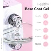 image:imageMakartt Base Coat Nail Polish 15ml  Extra Strong LongLasting Gel Base Coat amp Nail Glue for Small Nail Charms PressOn Nails UVLED Lamp Required Clear Foundation for Salon amp DIY Home UseExtra Strong Base Coat