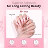 image:imageMakartt Base Coat Nail Polish 15ml  Extra Strong LongLasting Gel Base Coat amp Nail Glue for Small Nail Charms PressOn Nails UVLED Lamp Required Clear Foundation for Salon amp DIY Home UseExtra Strong Base Coat