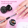 image:imageMakartt Base Coat Nail Polish 15ml  Extra Strong LongLasting Gel Base Coat amp Nail Glue for Small Nail Charms PressOn Nails UVLED Lamp Required Clear Foundation for Salon amp DIY Home UseHard Gel Top Coat