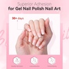 image:imageMakartt Base Coat Nail Polish 15ml  Extra Strong LongLasting Gel Base Coat amp Nail Glue for Small Nail Charms PressOn Nails UVLED Lamp Required Clear Foundation for Salon amp DIY Home UseExtra Strong Base Coat