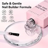 image:imageMakartt Builder Base and Top Coat Kit 2 Pcs 15ml 8in1 Clear Nail Builder with Gel Top Coat Strengthener Rubber Base Nail Glue  High Glossy for Home Manicure DIY amp Salon UV Light NeededClear Nail Builder  Top Coat
