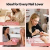 image:imageMakartt Builder Base and Top Coat Kit 2 Pcs 15ml 8in1 Clear Nail Builder with Gel Top Coat Strengthener Rubber Base Nail Glue  High Glossy for Home Manicure DIY amp Salon UV Light NeededNude Brown Nail Builder  Top Coat