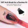 image:imageMakartt Builder Base and Top Coat Kit 2 Pcs 15ml 8in1 Clear Nail Builder with Gel Top Coat Strengthener Rubber Base Nail Glue  High Glossy for Home Manicure DIY amp Salon UV Light NeededPink Nail Builder  Top Coat