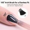 image:imageMakartt Builder Base and Top Coat Kit 2 Pcs 15ml 8in1 Clear Nail Builder with Gel Top Coat Strengthener Rubber Base Nail Glue  High Glossy for Home Manicure DIY amp Salon UV Light NeededNude Nail Builder  Top Coat