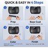 image:imageMakartt Compact Travel UV Nail Lamp for Gel Polish Plugin Nail Dryer with 5s Flash Cure 99s Mode for Dark Thick Gels Auto Sensor 4 Timers amp 18 LED Beads for Beginner Home DIY Gift WhiteA6 nail lampMatte Black