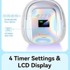 image:imageMakartt Compact Travel UV Nail Lamp for Gel Polish Plugin Nail Dryer with 5s Flash Cure 99s Mode for Dark Thick Gels Auto Sensor 4 Timers amp 18 LED Beads for Beginner Home DIY Gift WhiteA3 nail lampPlating Silver