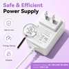 image:imageMakartt Compact Travel UV Nail Lamp for Gel Polish Plugin Nail Dryer with 5s Flash Cure 99s Mode for Dark Thick Gels Auto Sensor 4 Timers amp 18 LED Beads for Beginner Home DIY Gift WhiteWhite