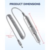 image:imageMakartt Cordless Nail Drill for Beginners Easy amp Safe Electric Nail File for Home DIY Low Vibration Quiet Control with LCD for Gel Removal Shaping amp Nail Care YEEYANYeeyan Nail Drill Handpiece Replacement